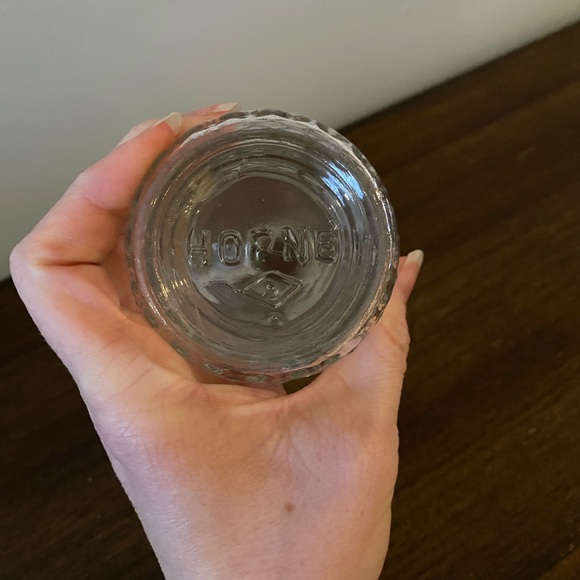 Crystal Patterned Glass Carafe - Picture 3 of 6